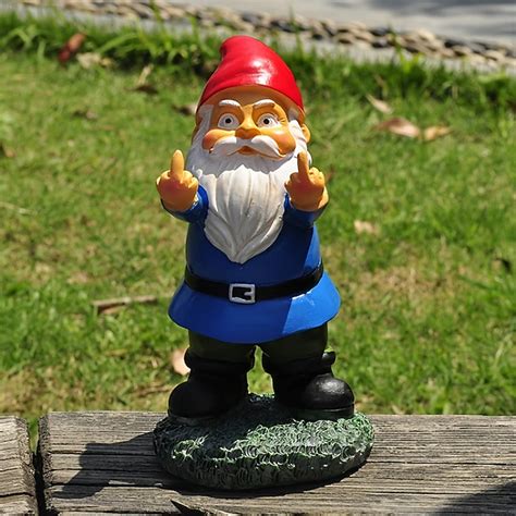 gnome rude|rude gnomes for garden.